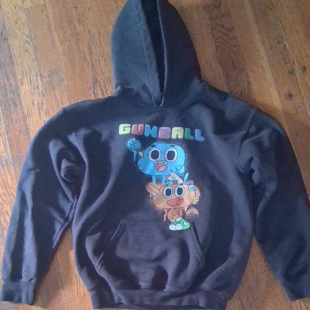 Amazing World Of Gumball Black Hoodie-kids